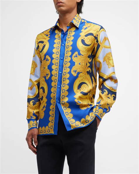 men versace shirt wedding